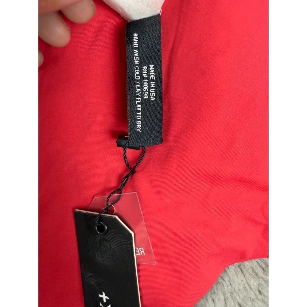 NWT Anthropologie Tavik Swimwear Chase One Piece Color Block Reversible Swimsuit - Picture 6 of 9
